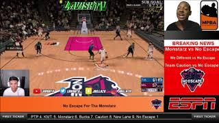 COMPCENTER: Monstarz vs No Escape MPBA PLAYOFFS BREAKING NEWS NBA 2k Comp Games