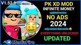 PK XD Mod Apk 1.52.9 New Update 2024 - Unlocked All Houses & Skins | Mod menu