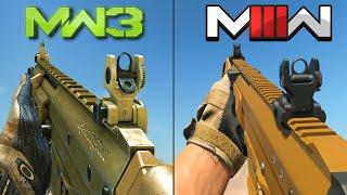 MWIII (2023) Weapons with MW3 (2011) Sounds!