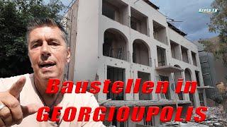 Die Baustellen in Georgioupolis im Winter 24/25!   Kreta/Crete  2024   4K