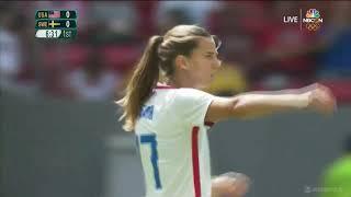 USWNT vs Sweden Part 1 2016