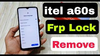 itel a60s frp lock kaise tode | new trick 2024 | how to bypass itel a60s | itel a60s frp unlock