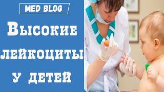 Высокие лейкоциты у ребенка в крови | Норма лейкоцитов у детей | Причины высоких лейкоцитов у детей