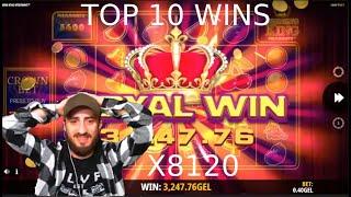 TOP 10 WINS  - თვის 10 საუკეთესო მოგება ️