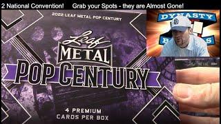 2022 Leaf Metal Pop Century 12 Box Case Break #1   Sports Cards