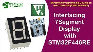 Interfacing 7Segment Display with STM32F44RE