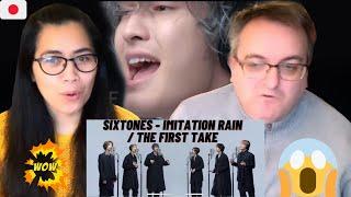 NielsensTv REACTS TO SixTONES - Imitation Rain / THE FIRST TAKE - WOW
