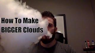 HOW TO MAKE BIGGER CLOUDS | Best Sub Ohm Tank For Clouds