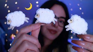 ASMR Counting Sheep Until You Fall Asleep  Sooo Cozy & Relaxing (Whispered & Inaudible Whispers)