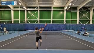 Теннис одиночная, сэт до 6 с больше/меньше Alibek vs Timur K