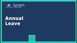 Annual Leave - National Employment Standards