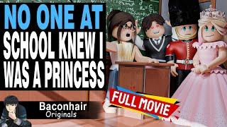 No One At School Knew I Was A Princess, FULL MOVIE | roblox brookhaven rp