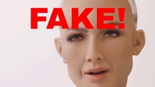 Hanson Robotics Sophia is a Fake!