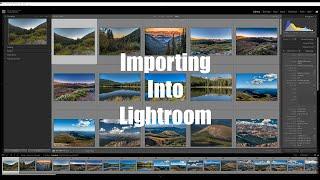 01. Lightroom Classic:  How to import your photos