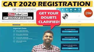 CAT 2020 Registration Process | Form Filling Doubts Clarified | with Bharathwaj , IIT M | 2IIM | 