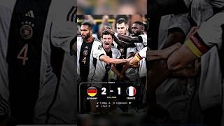 Jerman vs Prancis 2-1 #jerman #germany #prancis #france #fyp #viral #shorts