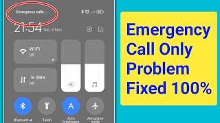 How to Fix Emergency Call Only, No Service, No Sim Card Problem On Android (New Update)