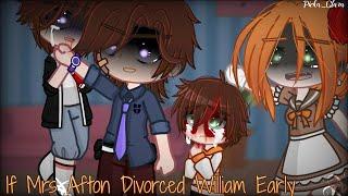 If Mrs Afton divorced William Early | Gacha Club | Past Afton Family | Fnaf