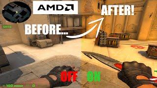 CS:GO - How To Make CS:GO More Colourful / Changing Saturation AMD | 2020