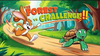 The Forest Challenge || Rabbit & Turtle Story