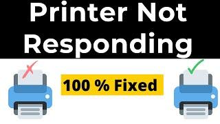 Printer Not Responding || Printer not accepting print command Hindi