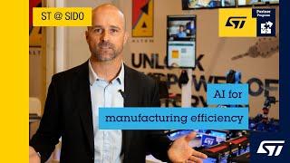 ALTEN with ST at SIDO 2023: AI for manufacturing efficiency