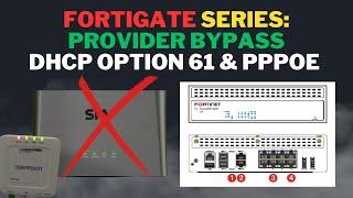 FortiGate Firewall: Connectivity Provider's device bypass (DHCP Option 61 & PPPOE)