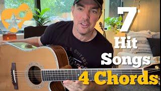 7 Country Hit Songs Using 4 Easy Chords!