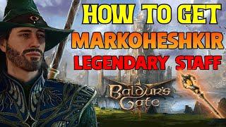How To Get Markoheshkir Legendary Quarterstaff (Ramazith's Tower) - Baldur's Gate 3