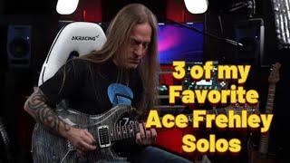 3 of my Favorite KISS Solos | Ace Frehley Guitar Solos