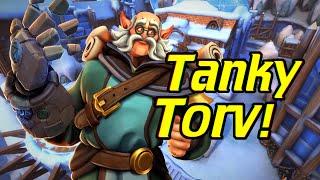 Trying to Make Torvald an ACTUAL TANK! - Paladins Torvald Gameplay