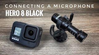 Connecting A Microphone to Hero 8 Black | Microphone Adapter
