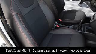 Seat Ibiza Mk4 seat covers MW Brothers Leather interior Dynamic