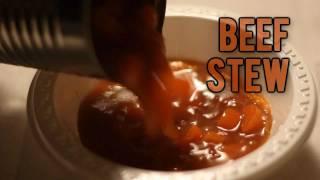 Food Breaker #1: Mixing Beef Stew and Ice Cream