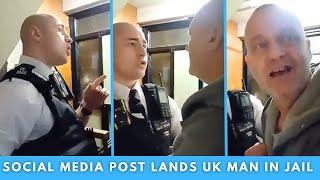 British Police Arrest Man Over Social Media Post About Palestinian Flags -  Justice or Censorship ?