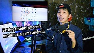 SOLUSI PHOENIX OS LAYAR TIDAK FULL SCREEN , BEGINI CARA SETTINGNYA !!