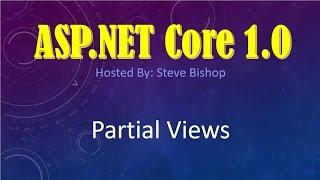 39. (ASP.NET Core 1.0 & MVC) Partial Views