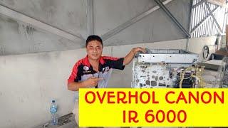 CARA OVERHOLL MESIN CANON IR 6000