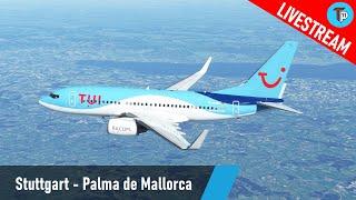 Flight Simulator 2020 | Stuttgart - Palma de Mallorca (EDDS - LEPA) | Boeing 737-700 | TUIfly | IVAO