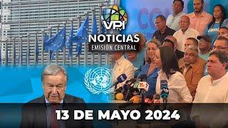 Noticias de Venezuela hoy en Vivo  Lunes 13 de Mayo de 2024 - Emisión Central - Venezuela