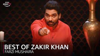 Best Of Zakir Khan | Farzi Mushaira | Amazon miniTV