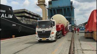 INDONESIA OCEAN TRUCK PROJECT - Handling Heavy Cargo (Detator - 65ton) for PLTU SUMSEL 1 2X350 MW