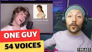 Reacting to ‘One Guy Singing Like 54 Famous Singers’ | Mind-Blowing Vocal Impressions!