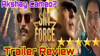 SKY FORCE TRAILER REVIEW | SKY FORCE TRAILER REACTION | AKSHAY KUMAR | OFFICIAL | VEER PAHARIYA FILM