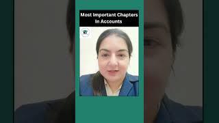 Most Important Chapters In Accounts | Class 12th #shorts #class12 #boardexam