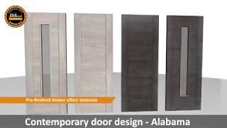 Alabama | Laminate Grey Internal Doors