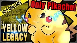 Can I beat the PERFECT Pokémon Yellow Romhack with only Pikachu?
