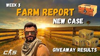 CASE FARM IN CS2. GIVEAWAY RESULTS. 3 WEEKS IN AFTER THE NEW CASE IS RELEASED! Farm report #3