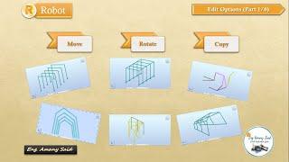 Robot Tips - Edit Options - (Move / Copy / Rotate) - Part (1/6)