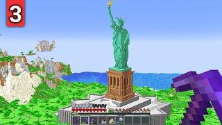 I Built The Statue Of Liberty In Minecraft